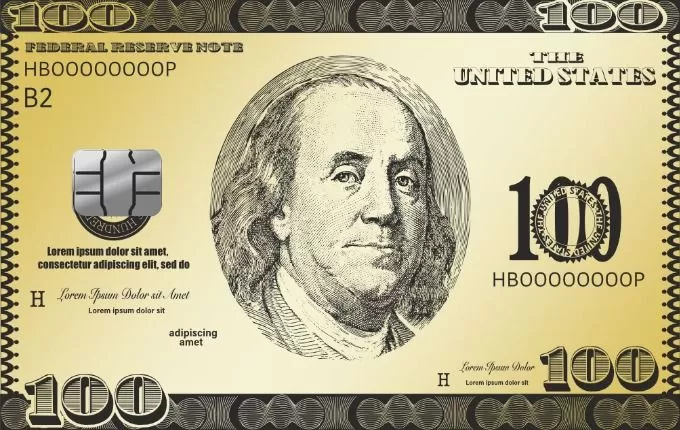 100 Dollar Bill 2